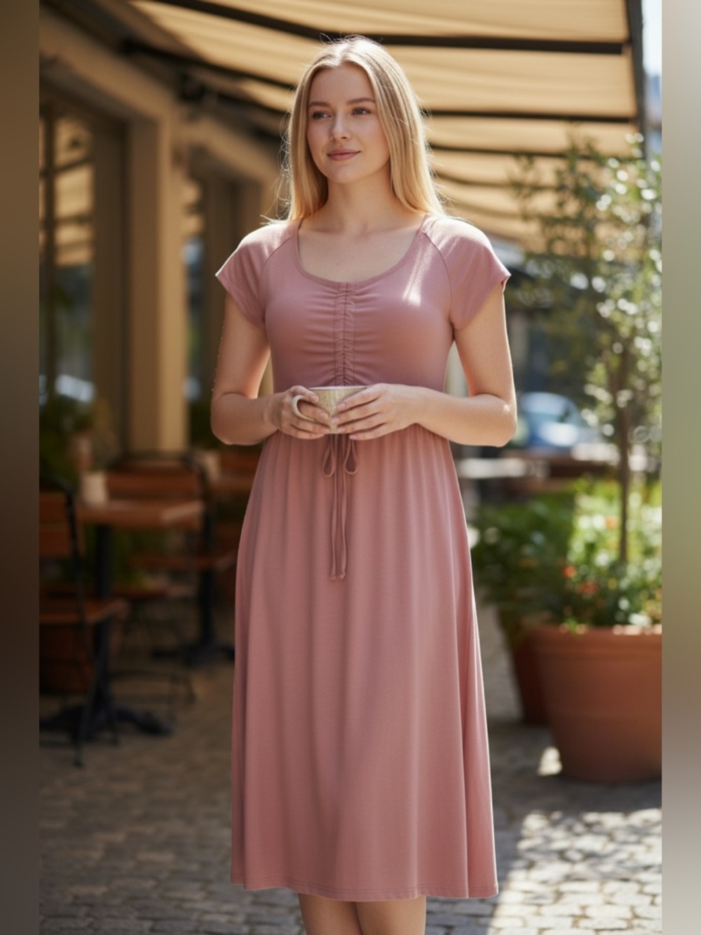Derek Heart Pink Dress – Size Small
